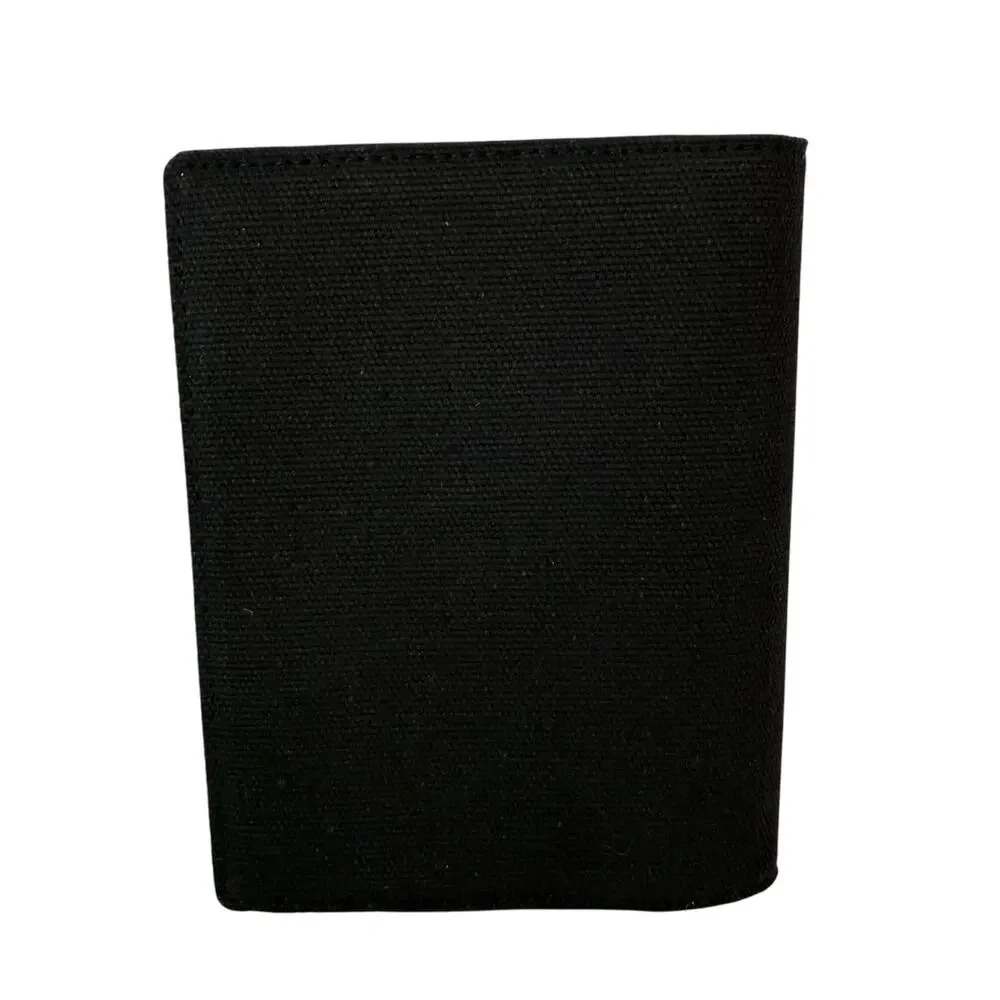 Kate Spade Elyce Black Green Canvas Brag Book Photo Album with Box 6.5